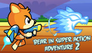 BEAR IN SUPER ACTION ADVENTURE 2 free online game on