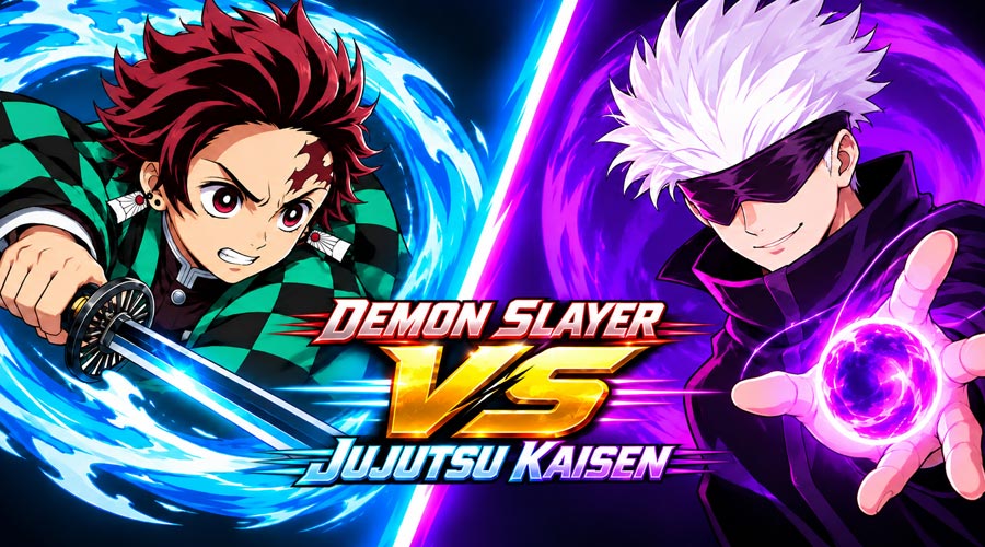Demon Slayer Vs. Jujutsu kaisen