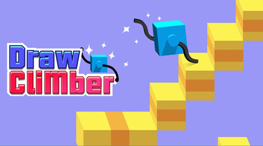 Draw Climber - Play Online on Snokido