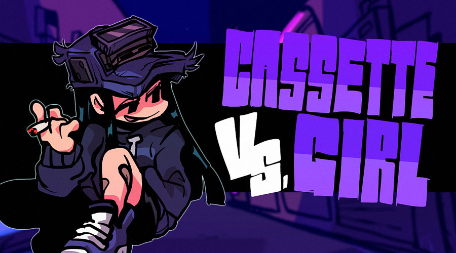 FNF Vs. Cassette Girl - Play Online on Snokido