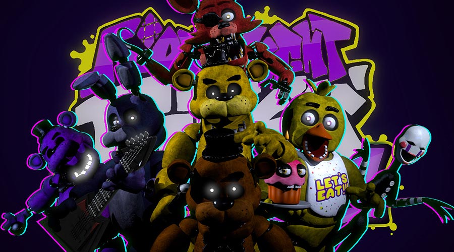 FNF Vs. FNAF 2 - Play Online on Snokido