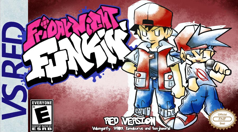 FNF vs Pokemon Trainer Red 🔥 Play online