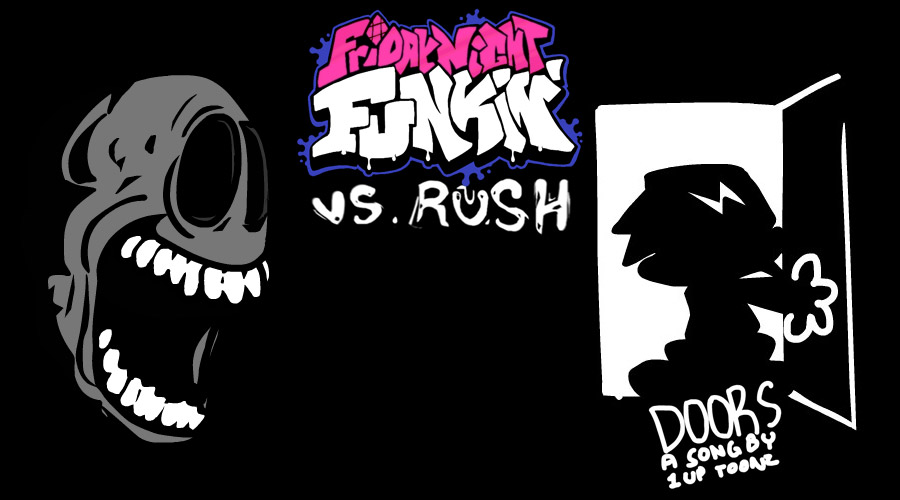 FNF Doors: VS Rush  Friday Night Funkin