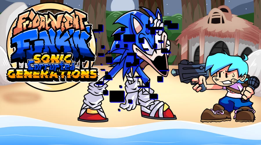 FNF Sonic Corrupted Generations - Play Online on Snokido