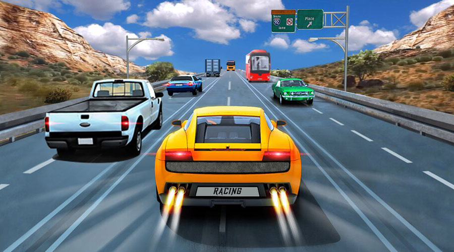 Highway Road Racing - Play Online on Snokido
