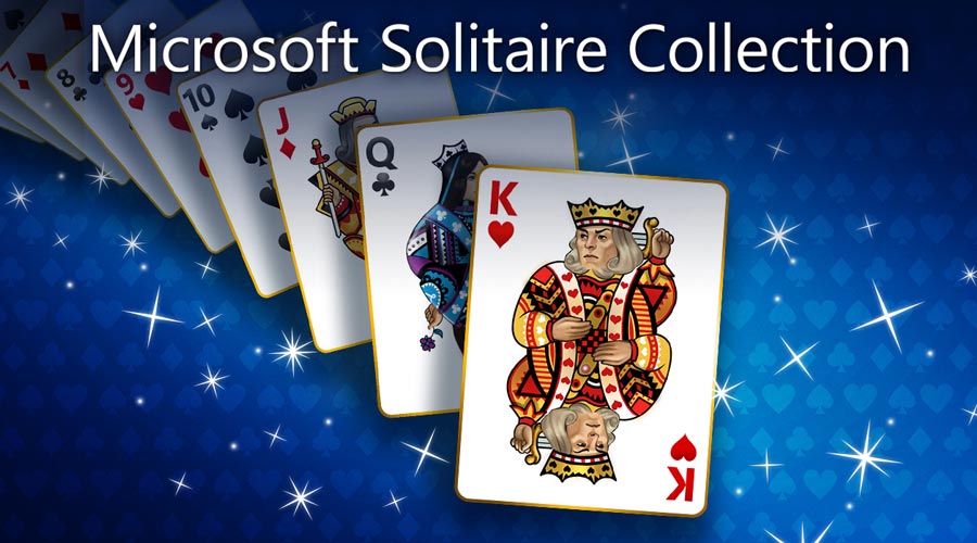 microsoft solitaire collection is not in my games or my library