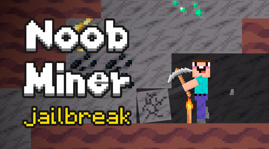 Noob Miner: Escape From Prison - Play Online on Snokido