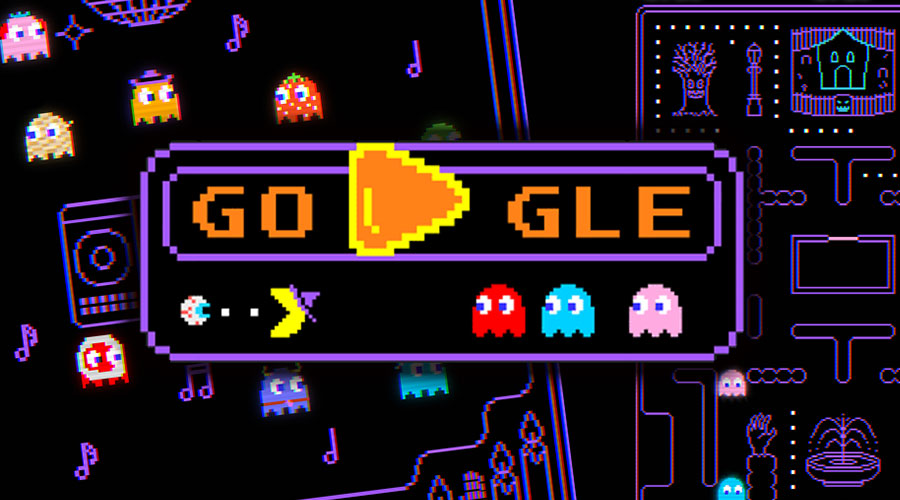 PAC-MAN : Halloween 2025 Edition Doodle