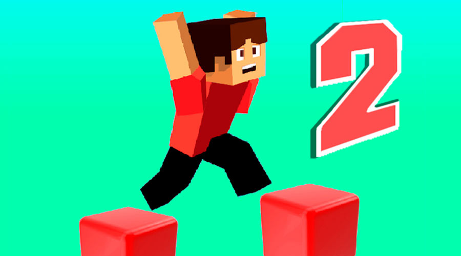 Parkour Block 2 - Play Online on Snokido