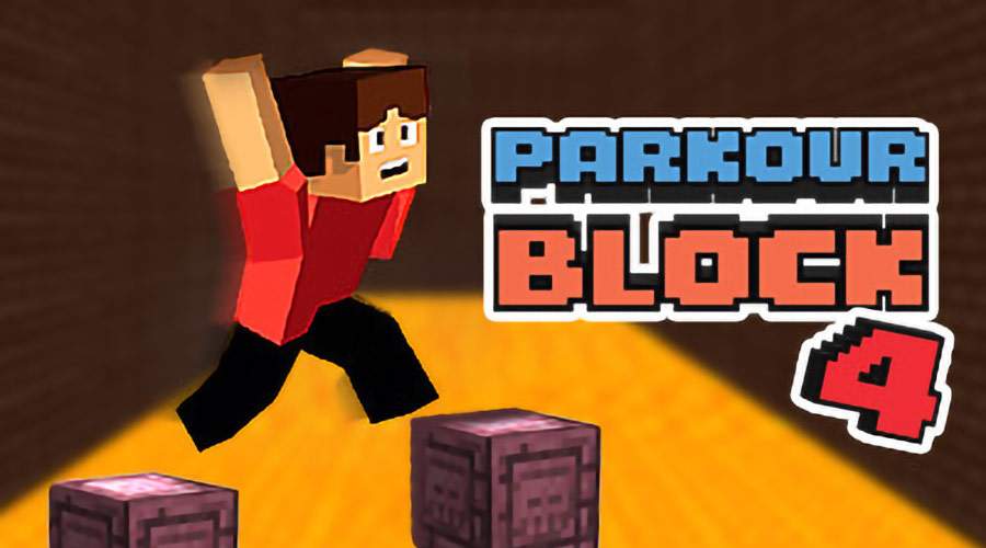 Parkour Block 4 - Play Online on Snokido