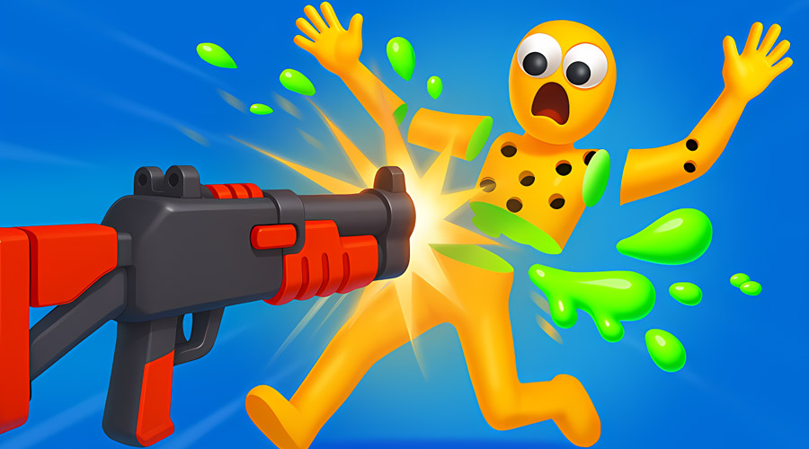 Playground Shooter! Shotgun Vs. Ragdoll
