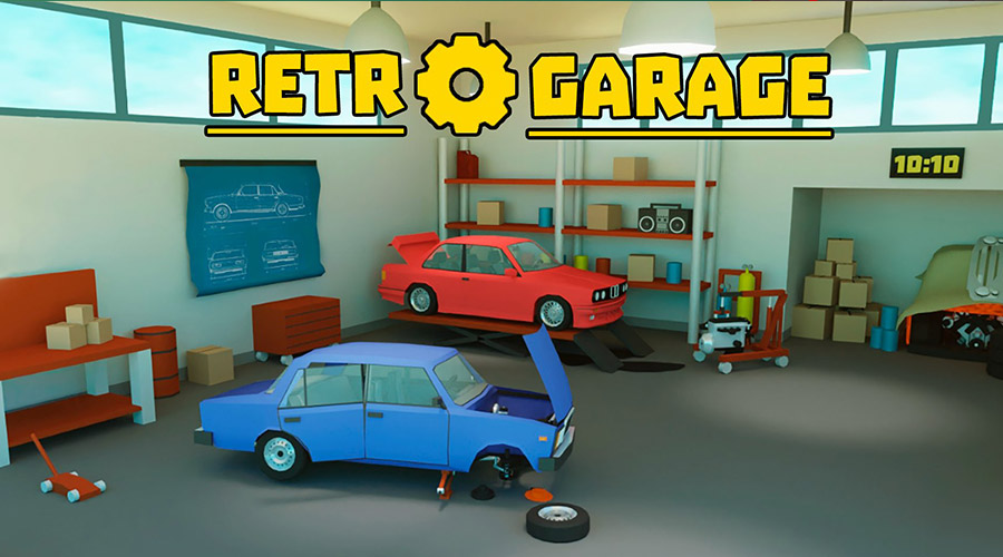 Retro Garage - Car Mechanic