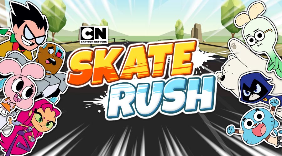 Skate Rush Challenge em Jogos na Internet