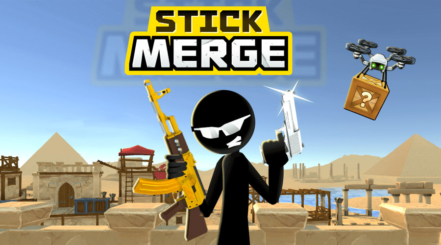 Stickman Merge  No Internet Game - Browser Based Games