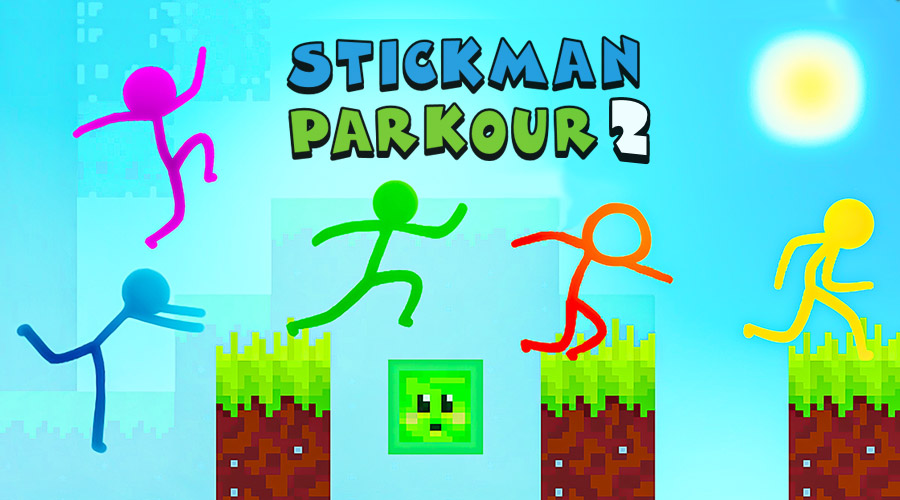Stickman Parkour 2 : Lucky Block