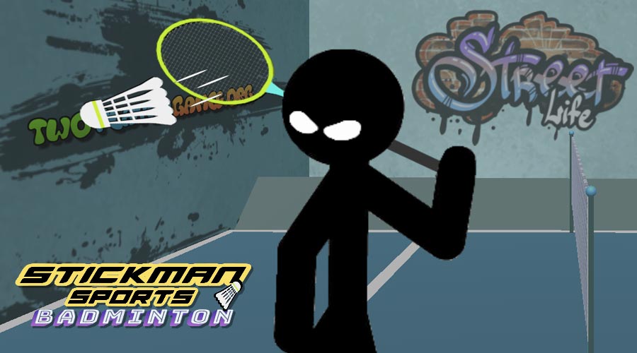 Stickman Sports Badminton - 2 Player Games