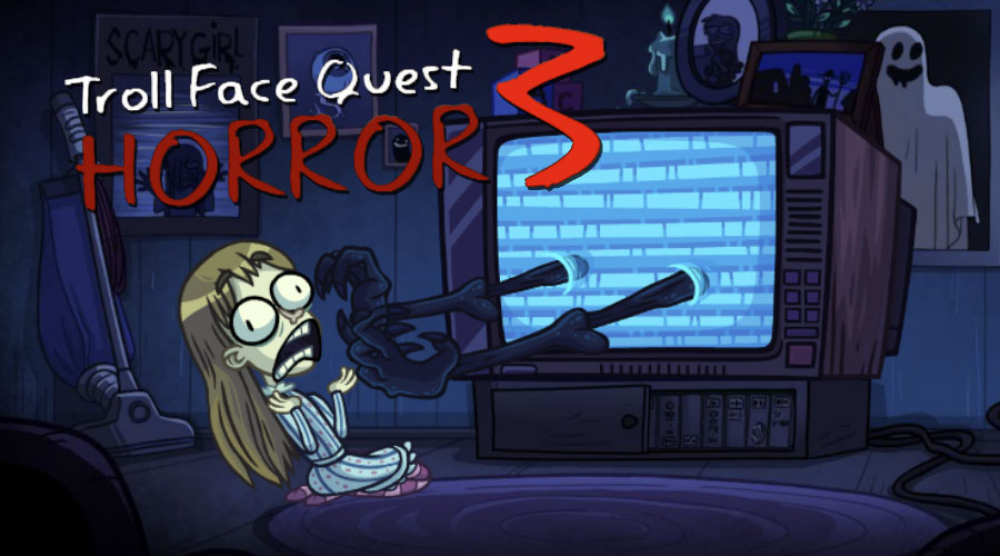 Trollface Quest: Horror 🕹️ Play Now on GamePix