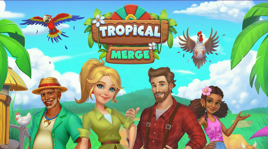 Tropical Merge - Play free online - CrazyGames-Poki