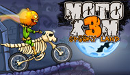 Moto X3M Spooky Land - Play Online on Snokido