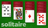 Klondike Solitaire - Play Online on Snokido