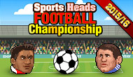 Jogue Sports Heads Football Championship online de graça em Ojogos