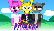 Sprunki Pyramixed: Human Edition