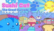 Sushi Cat 2 Great Parade - Play Online on Snokido