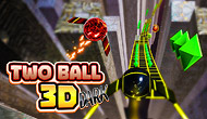 Two Ball 3d Dark 🕹️ Play Now on GamePix